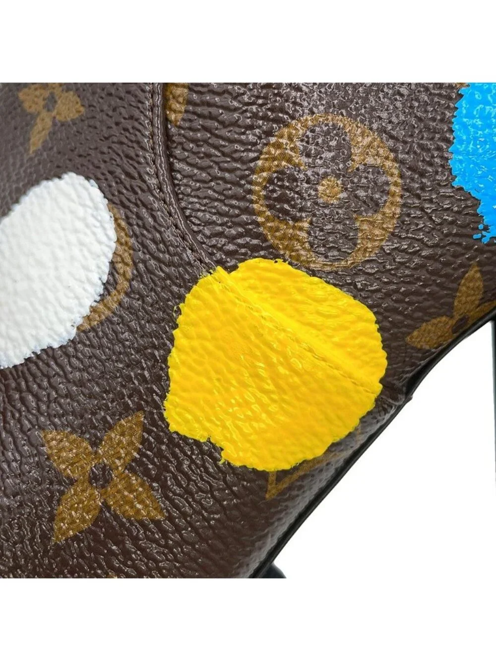 Louis Vuitton Boots LV Yk Silhouette Line Ankle Short 36 Yayoi Kusama